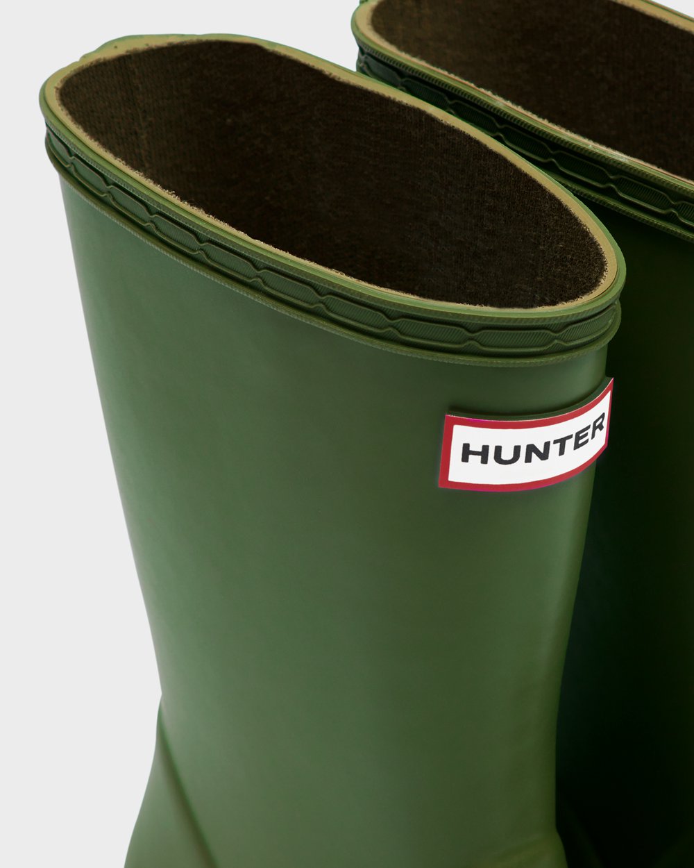 Kids Hunter Rain Boots Green - Original First Classic - 4056913-KG